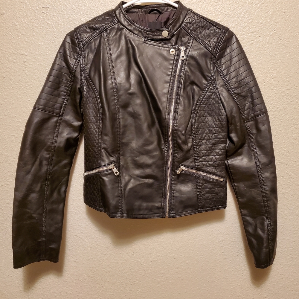 Bongo PU leather jacket